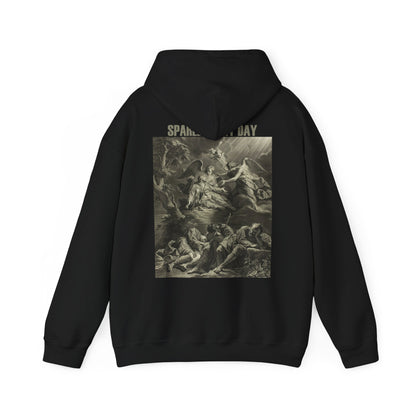 Classical Angel Art Hoodie - 'SparedEveryDay' Vintage Renaissance Graphic Pullover