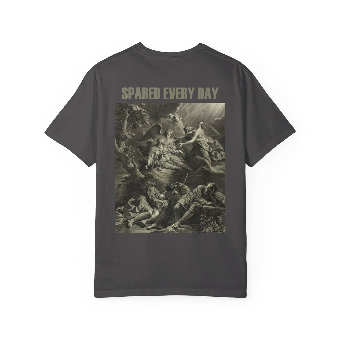 Classical Angel Art T-Shirt - 'SparedEveryDay' Vintage Renaissance Graphic Pullover
