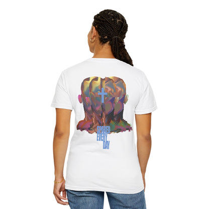 Painted Face T-shirt "SPARED EVERY DAY"