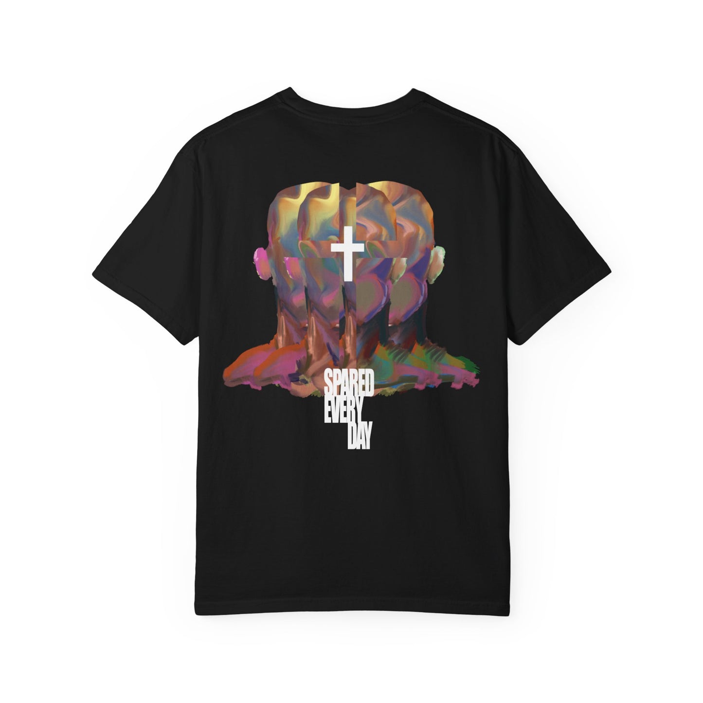 Painted Face T-shirt "SPAREDEVERYDAY"