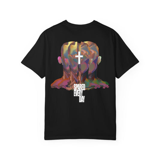 Painted Face T-shirt "SPAREDEVERYDAY"