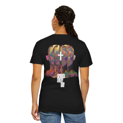 Painted Face T-shirt "SPAREDEVERYDAY"